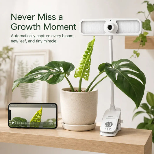AI Plant Time-Lapse Camera-FernSnap