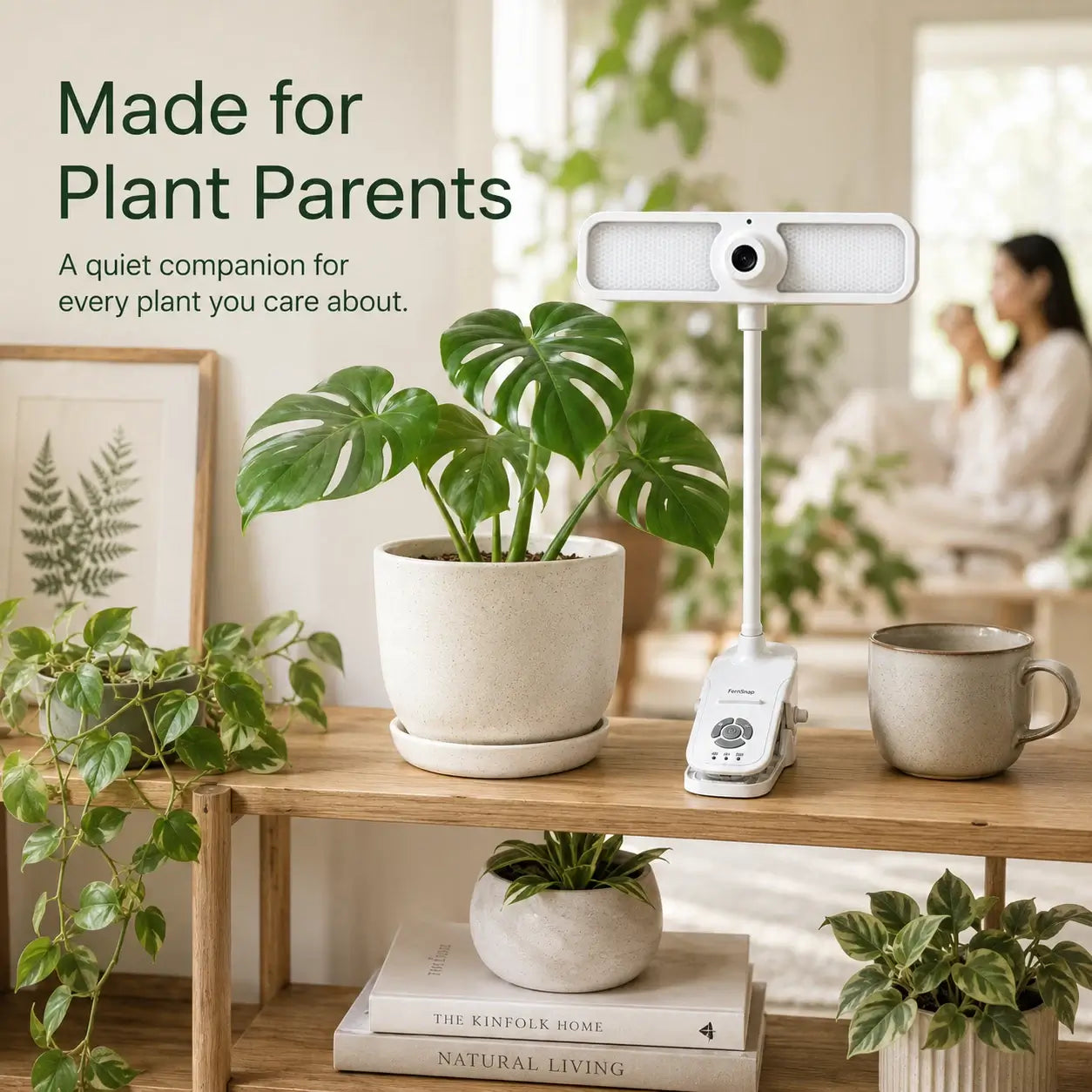 AI Plant Time-Lapse Camera-FernSnap