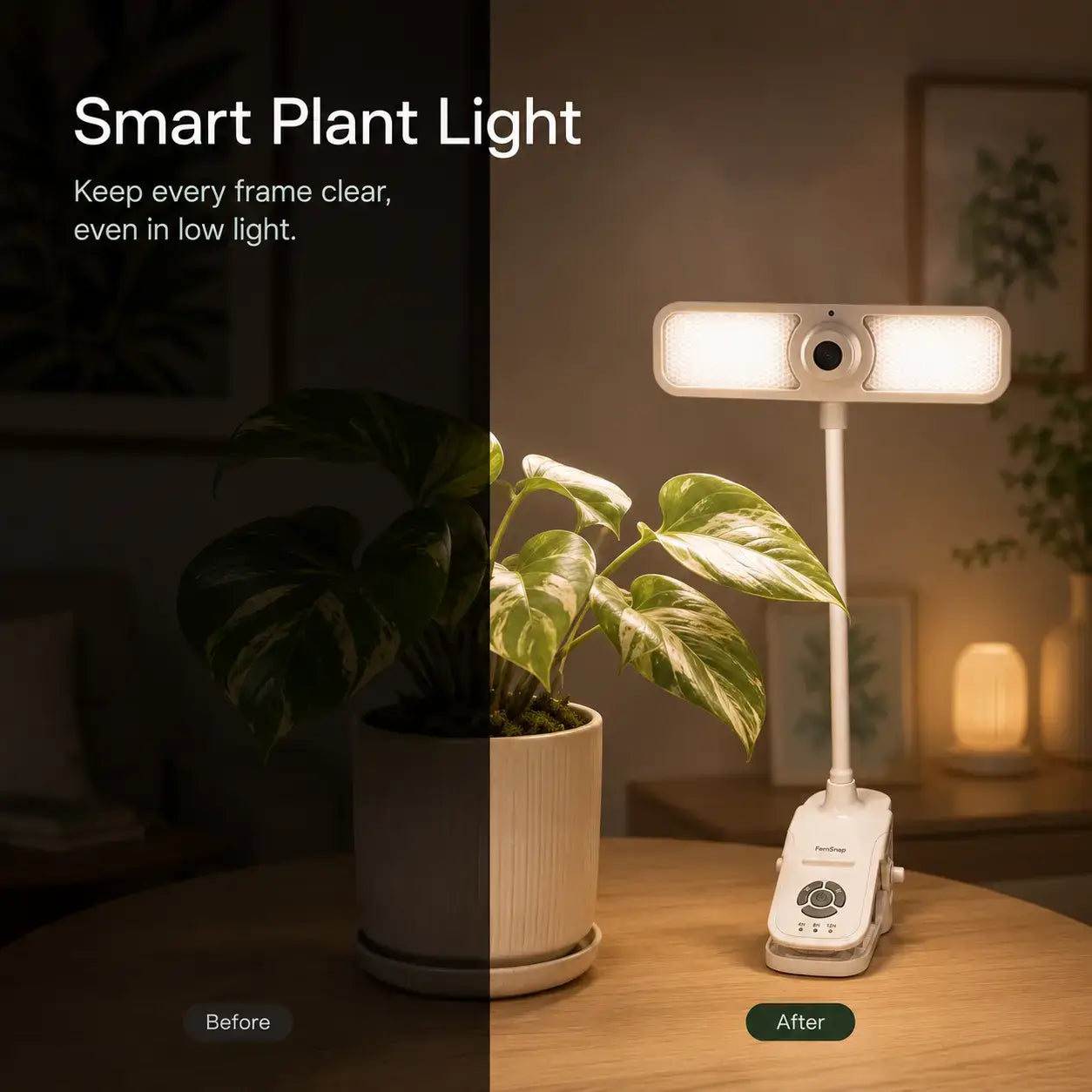 AI Plant Time-Lapse Camera-FernSnap