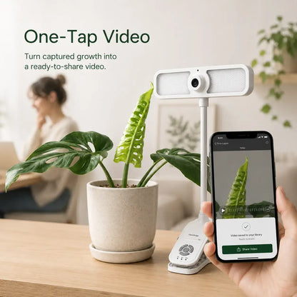 AI Plant Time-Lapse Camera-FernSnap