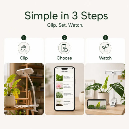 AI Plant Time-Lapse Camera-FernSnap